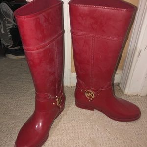 MK rain boots